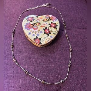 Brighton retired Glass Mountain long necklace